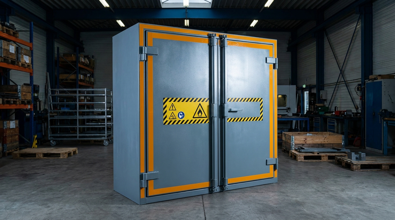 Brandwerende veiligheidskast voor lithium-ion accu’s: waar let je op?